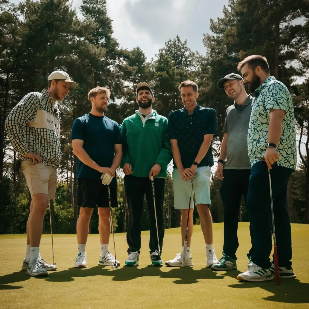 sidemen golf randy and lux